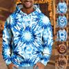 Men's Loose Printed Hooded Sweatshirt Men's Casual Fashion Sports Sweatshirt