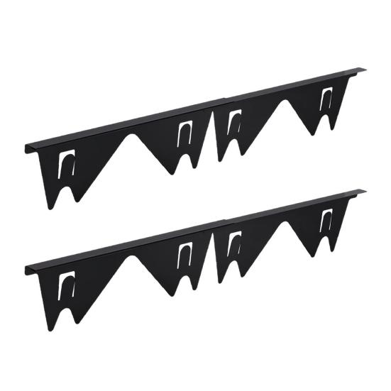 2 шт. Заглушка для зазора плиты из нержавеющей стали, Заполнитель зазора плиты для духовки и столешницы, Термостойкая заглушка для бокового зазора кухонной плиты и столешницы, Защита зазора плиты