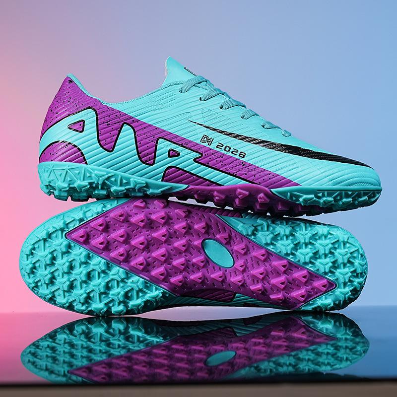 Large Size C Luo 14 Thorn 15 Football Shoes, Boys and Girls, Students, Broken Nails, Spikes, Competition Training Shoes