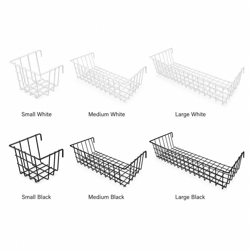 Strong Load Bearing Grid hanging basket Hanging Hook Grocery rack Grid Panel Accessories