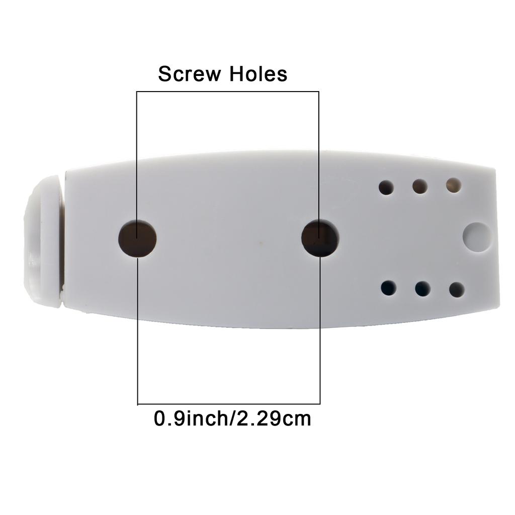 5 шт. белая дверная защелка-держатель для автодома, кемпера, прицепа, дорожного багажа, автомобильных аксессуаров, закругленные зажимы для дверей из АБС-пластика