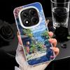 Эстетичный Аниме Пейзаж Мягкий Чехол для Телефона для Samsung Galaxy S24 S25 FE S26 Edge S23 Ultra S22 Plus S21 + Ударопрочный Чехол Задняя Панель Sh