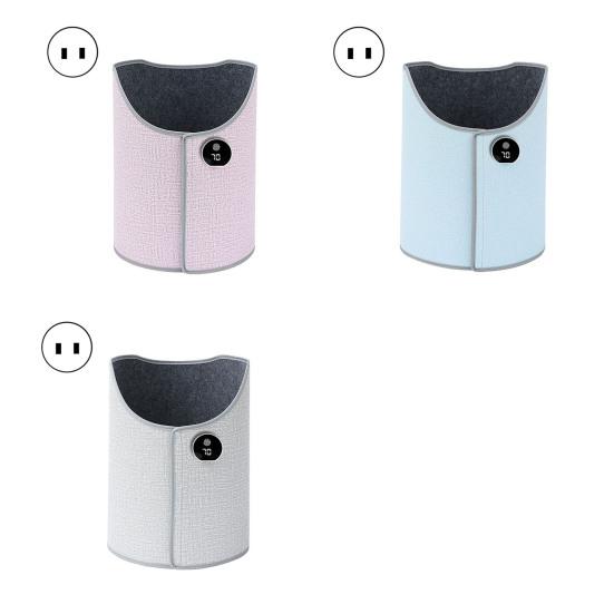 Under Desk Foot Warmer Portable Personal Space Heater Fully Enclosed Heating Quiet Leg Warmer for Winter Office Home Use