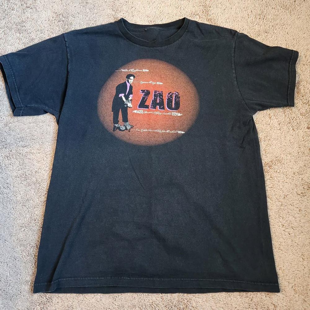 y2k zao band tee music T Shirt short sleeve All Size S-5XL Cotton KN399 Unisex T-Shirt