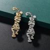 Decoration Animal Female Rhinestone Enamel Badges Tiger Brooches Korean Style Pin Fashion Jewelry