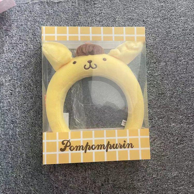 Мультяшный плюшевый ободок «Рататуй»: Милый аксессуар для волос в японском и корейском стиле для умывания лица