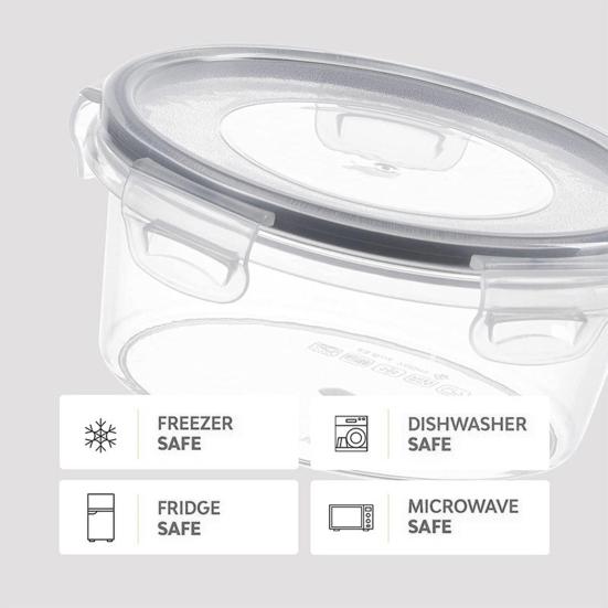 24Pcs/Set Food Storage Containers Leak-Proof Sealed Boxes with Lids Plastic Meal Prep Containers Includes Labels And Pen for Kitchen Pantry