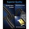 16K 8K HDMI Cable 96Gbps High Speed HDMI 2.2 Cable 16K@60Hz 8K@120Hz 4K@480Hz HDCP 2.2&2.3 Dynamic HDR For Roku TV/HDTV/PS5/Blu-ray/Projector