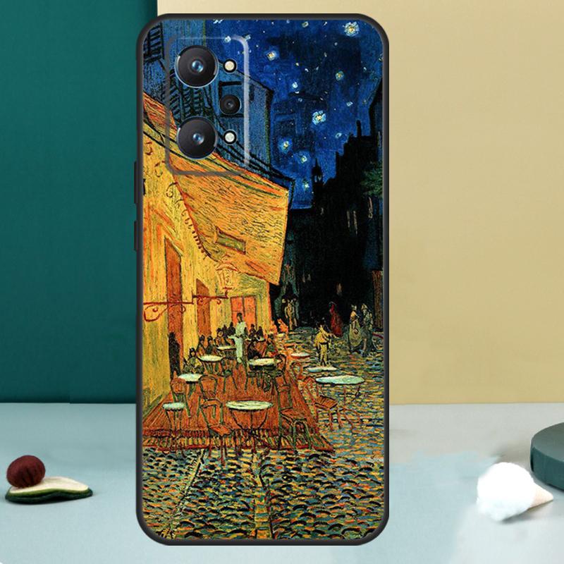 Масляная живопись Ван Гога Для Realme GT 6T 5 6 GT 7 Pro C67 C75 C61 C55 C53 C51 C21Y C25S 10 11 12 13 14 Pro Plus Чехол