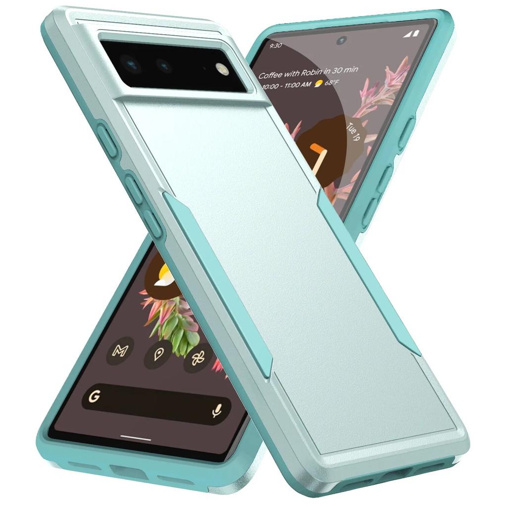 Бронированный чехол 2 в 1 без отпечатков пальцев для Google Pixel 8 Pro 7A 6A Pixel8 Pixel7 Pixel6 Pixel 6 7 Pro Pixel7a Pixel6a Матовый чехол