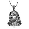 Religious Jesus Hip Hop Accessories Pendants, Vintage Holiday Gift Necklaces