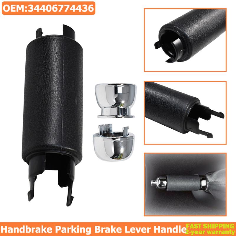 34406774436 For MINI R50 R52 R53 R56 R57 R58 R59 Handle Grip Hand Parking Brake Handbrake Black Chrome