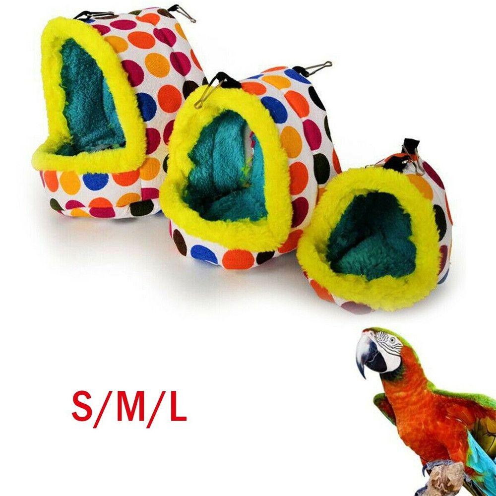 Pet Supplies Hanging Thick Bird Nest Cage Hamster Sleep Bag Parrot Tent Pet Hammock