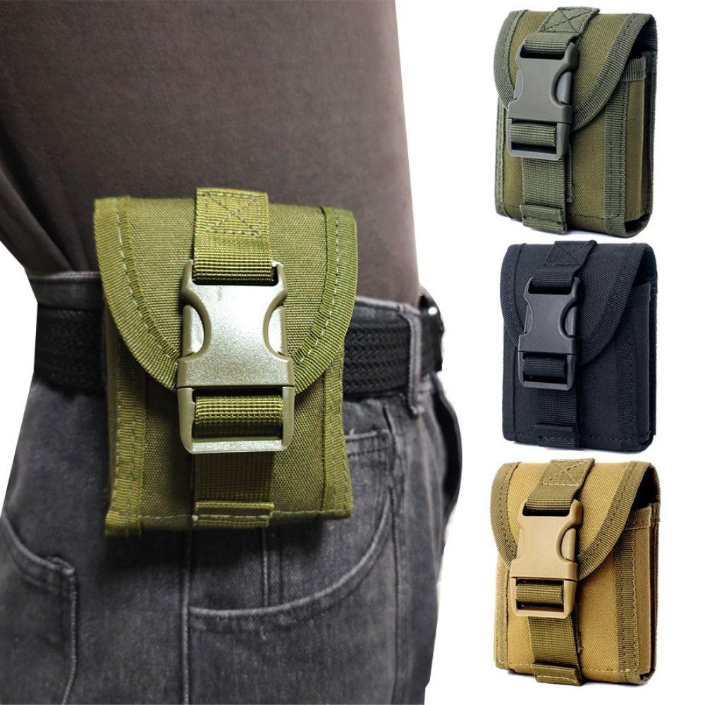 1000D Nylon Outdoor Waist Bag Multifunctional Mini Travel Bag Phone Pouch Climbing Belt Bag  Travel