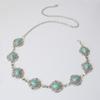 High-End Bohemian Turquoise Waist Chain for Women - Retro Style