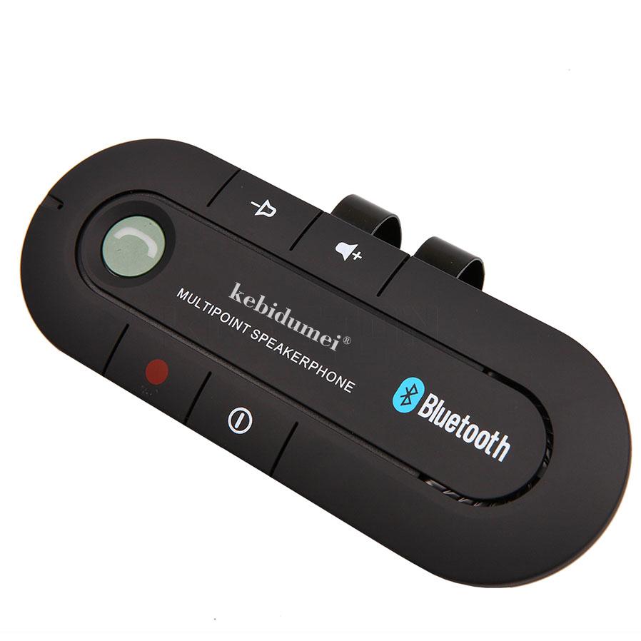 Комплект беспроводной громкой связи Bluetooth для автомобиля. Крепится на козырёк