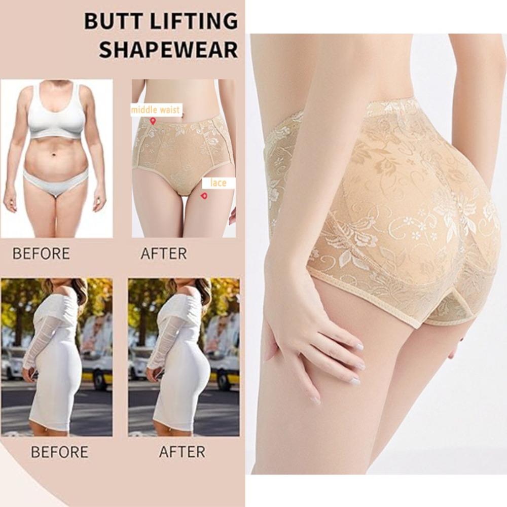 Бесшовные корректирующие трусы-шорты для бедер с высокой талией, формирующее нижнее белье, женский пуш-ап шейпер
