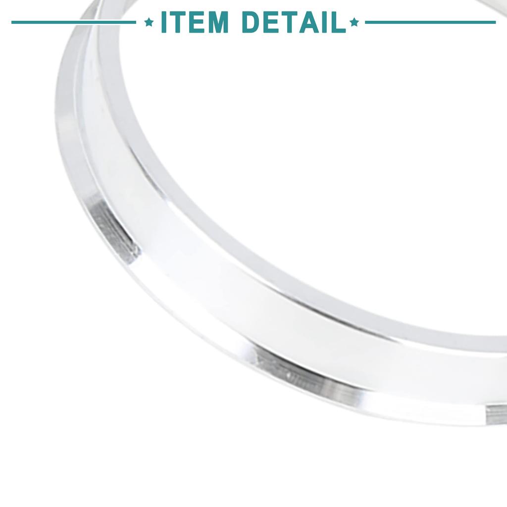 ACROPIX Центровочные кольца ступицы 72.6-66.6мм Серебристый тон 4шт