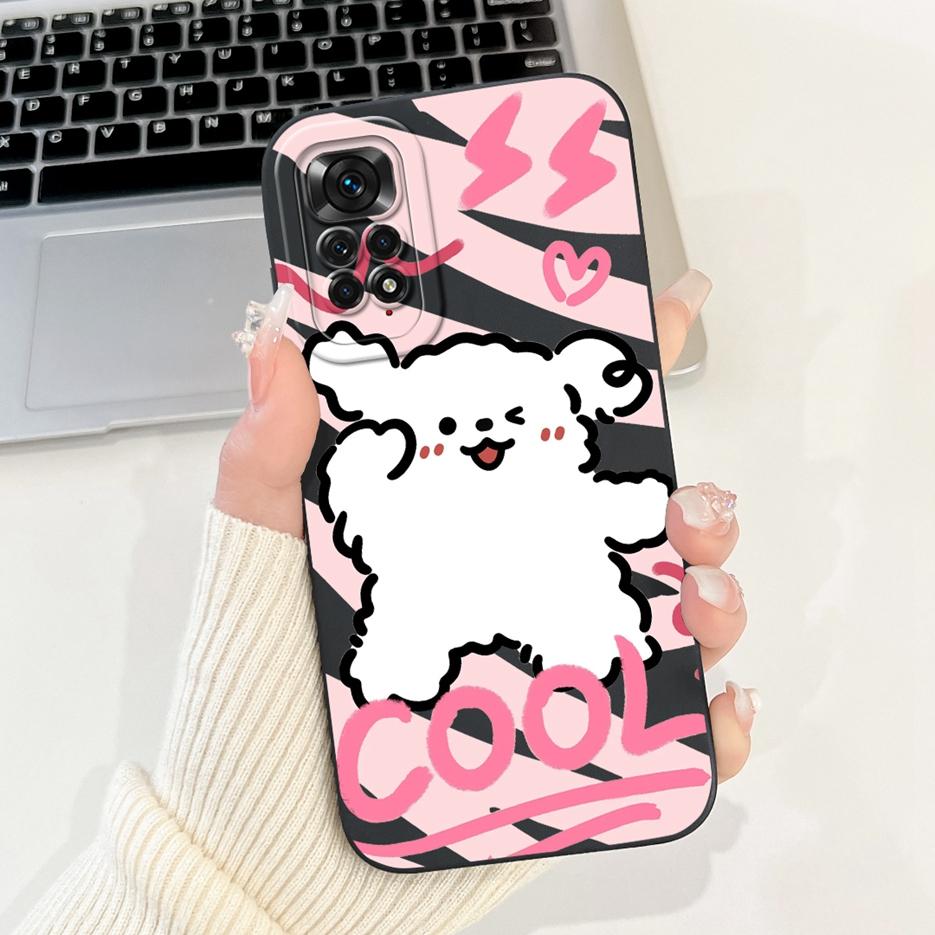For Xiaomi Redmi Note 11 Pro Case New Fashion Cartoon Cover Soft TPU Phone Case For Redmi Note 11 11S 4G Redmi Note11 Pro Bumper