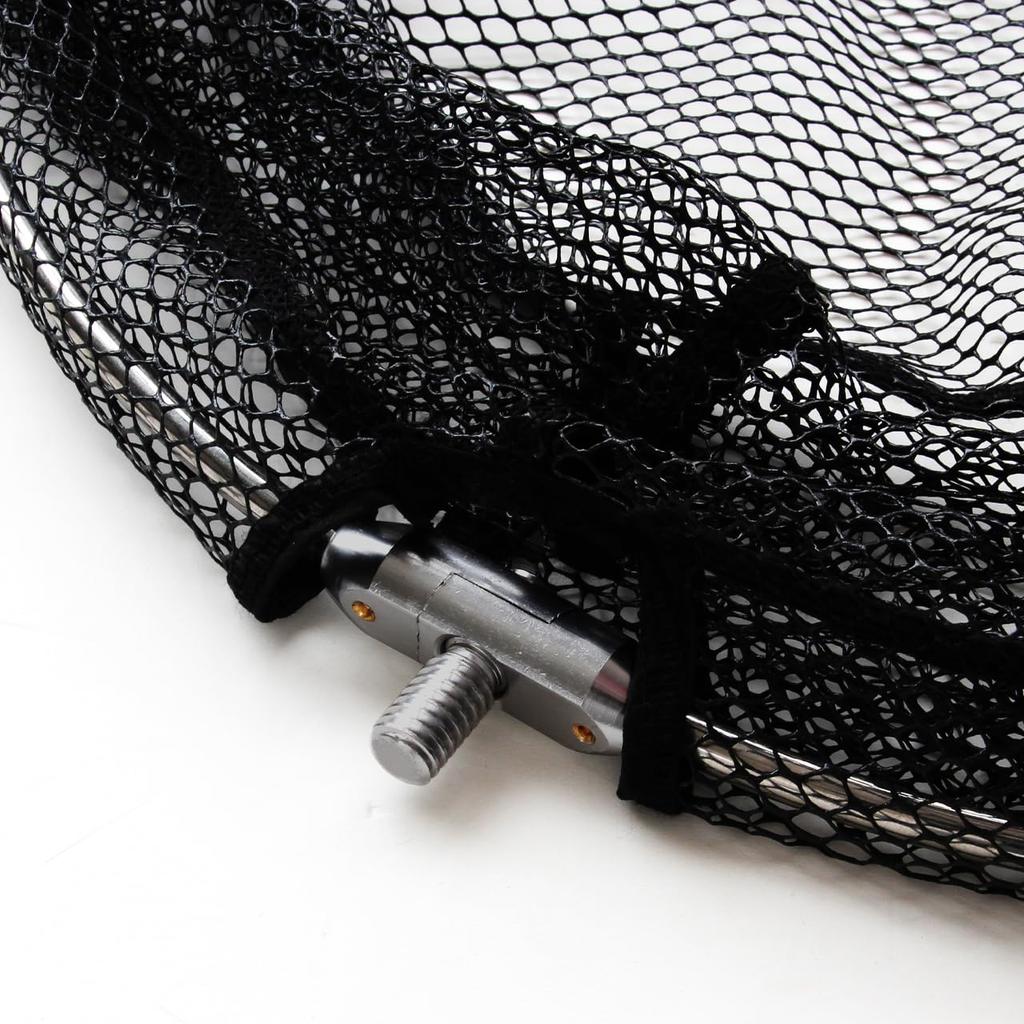 Prox Landing Aluminum Frame with 60cm Net, (Four-Fold) Rubber-Coated Net, PX98860GM, Gunmetal,