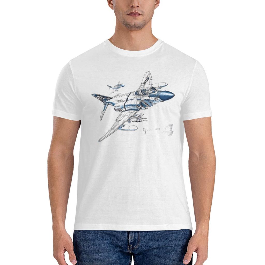Mcdonnel Douglas F4 Phantom Fighterjet Unisex Tshirt Korean Style Salt Style Trendy And Personalized Tshirt