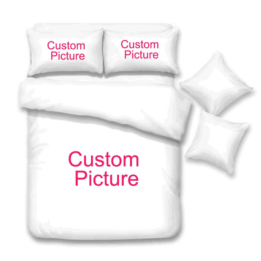 Three-Piece Quilt Cover 3D Digital Printing Bed Sheet Diy Bedding Home Textile