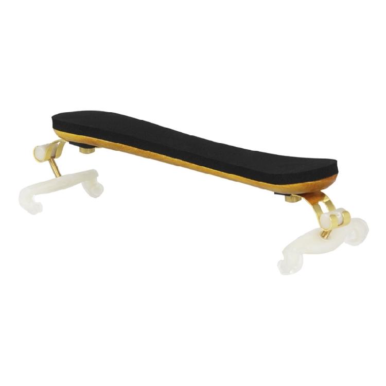 Height Adjustable 1/2 4/4 Size Solid Wood Violin Parts with Comfortable Foam Pad