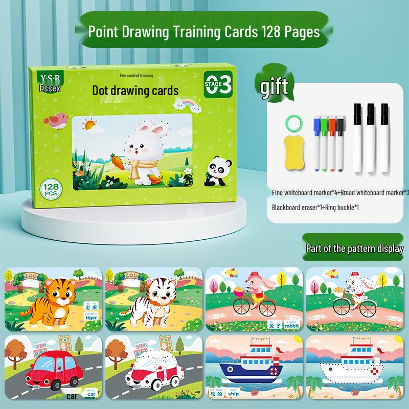 Стираемая ручка Игрушка для тренировки контроля и концентрации для детей детского сада