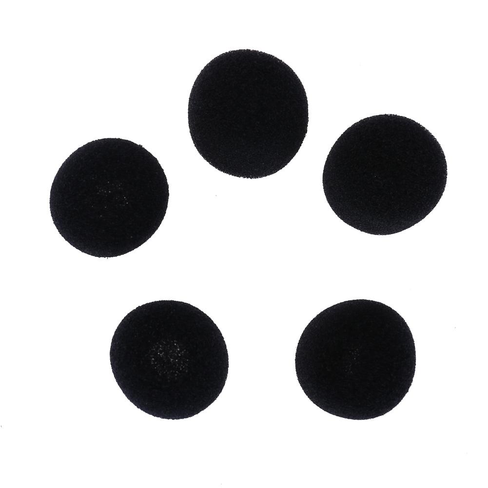 5 шт. мягкая эластичная губка для микрофона с воротником для гарнитуры