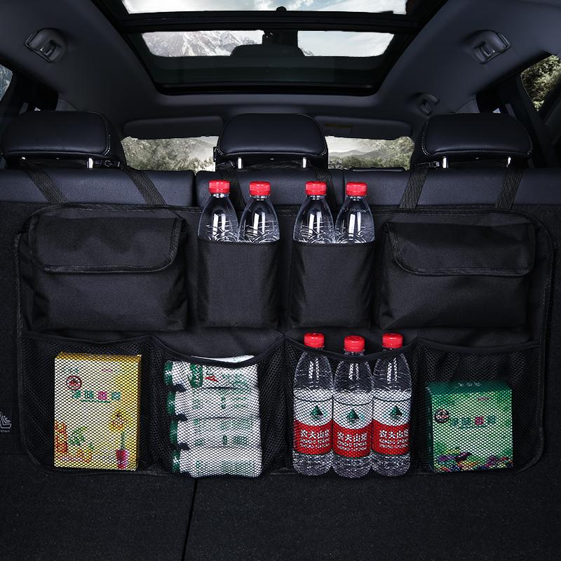 Car Trunk Organizer Adjustable Backseat Storage Bag Oxford Net for Smart Fortwo Nissan Patrol Seat Seat Leon Mk2 Bmw X5 F15