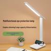 Складная USB-светодиодная настольная лампа - Светодиодный светильник для чтения с защитой глаз для студентов, прикроватный, для общежития и атмосферный ночник для спальни.