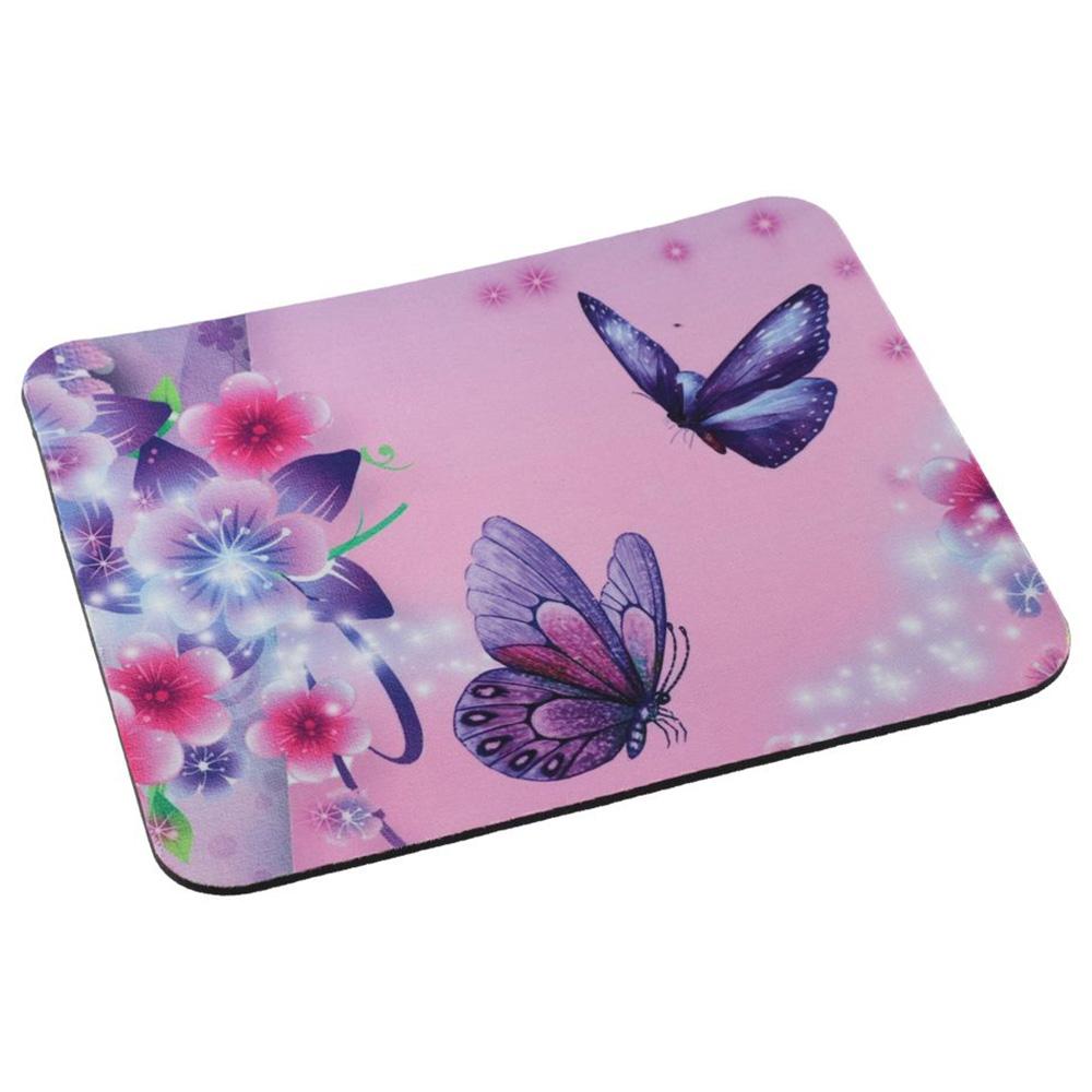 Rubber+cloth Black Cat Gaming Mouse Pad 9.45 X 7.87 X 0.12 Inches Rubber Base Mouse Pad  Office