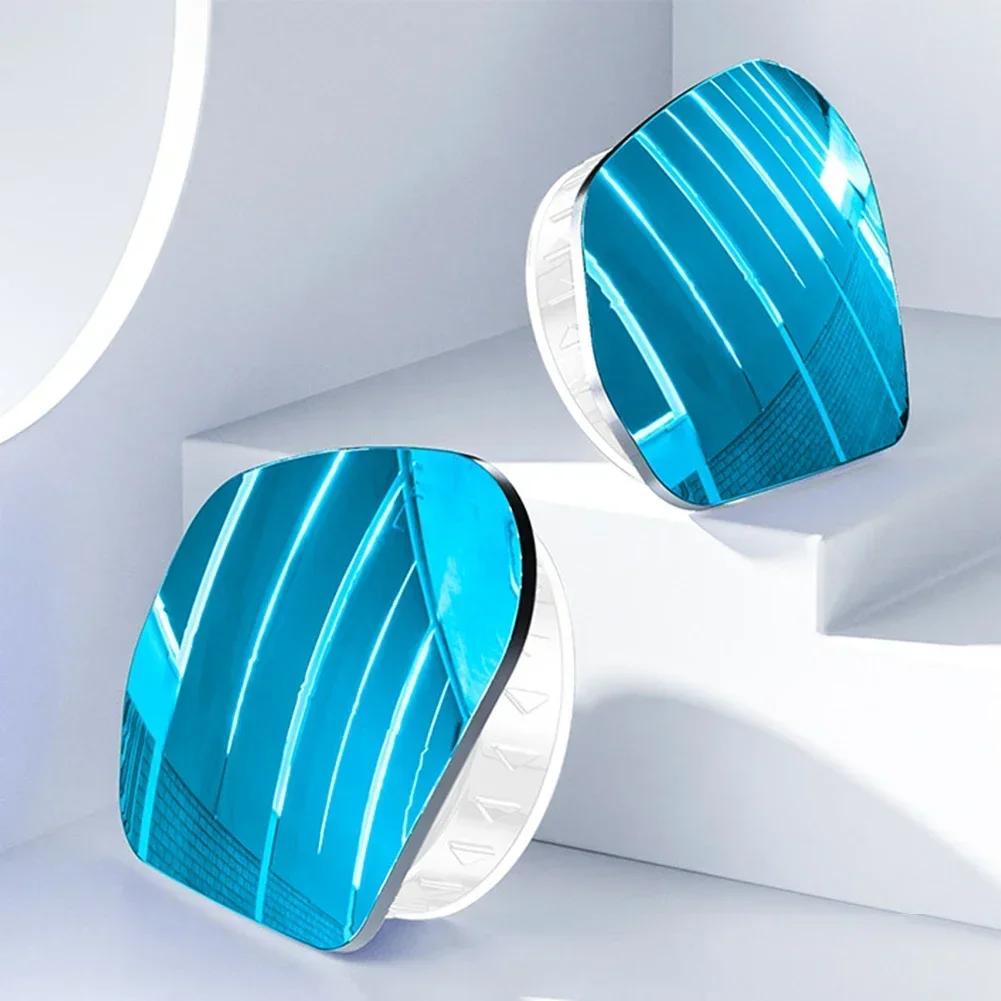 2 шт. 360 регулируемое маленькое круглое зеркало заднего вида широкоугольное зеркало слепой зоны автомобиля заднее вспомогательное выпуклое зеркало заднего вида