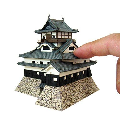 Набор Sankei Miniatuart Kit Сокровище нации Замок Инуяма Бумажная модель 1/300 MK04-05