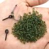 20Pcs Rig Carp with Ring Stops Bait 20Pcs Boilie Fishing Screw Accessories Kit