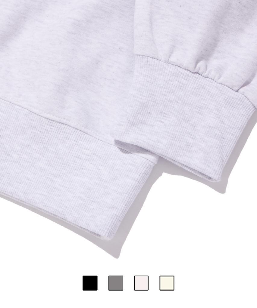 CREAM SODA LAB Crsdel California Sweatshirt Light Gray (Fleece-Lined Or Non-Fleece-Lined)