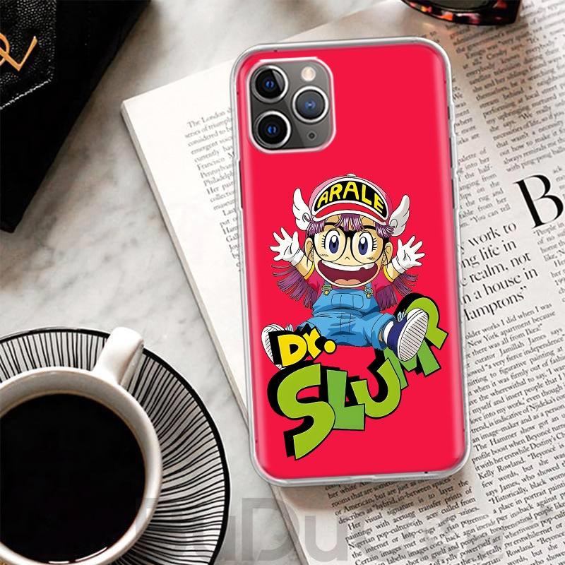 Чехол Arale Dr Slump для iPhone 17 Air 16 16E 15 Pro Max 14 Plus 13 Mini Чехол для телефона 12 11 7 8 SE Индивидуальная печать Корпус 16 15 Pr