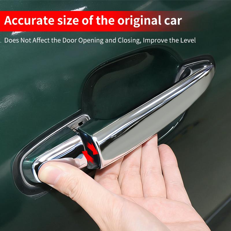For Toyota Land Cruiser Prado 120 2003-2009 Styling Upgrade Decoration Accessories Lc120 FJ120 Chrome Door Handle 2008 2007 2006