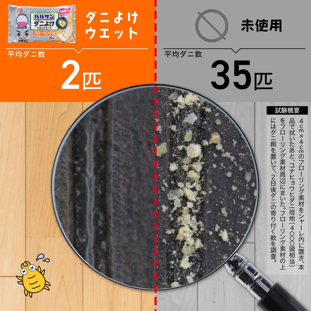 LEC Balsan напольное покрытие отпугивает пылевых клещей влажная простыня супер толстая 1 неделя отпугивает пылевых клещей эффект Geki-eki (20 штук), тип,