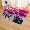 M-Misfits Rock Band Floor Mat Living Room Rug For Bedroom Welcome Mat Outdoor Rug