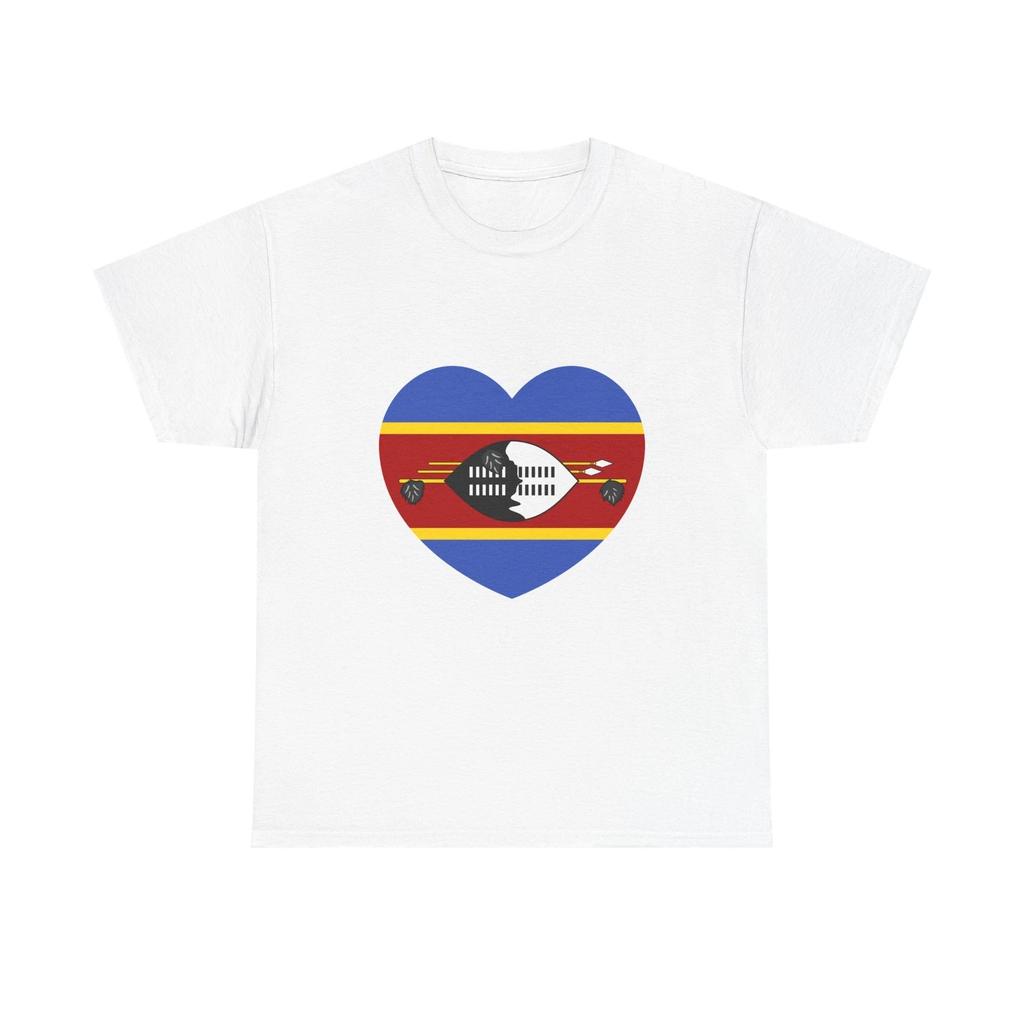 Heart Flag of Eswatini - T-Shirt