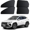 ZATOOTO Автомобильные шторки для Tucson -2024, 4 шт. Магнитные чехлы на окна автомобиля - 100% Блокировка света, Защита от солнца для боковых окон, для детей