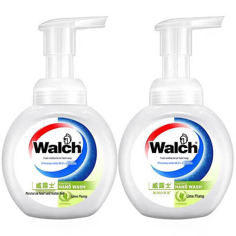 Walch Foaming Antibacterial Hand Soap, Lime Moisturizing