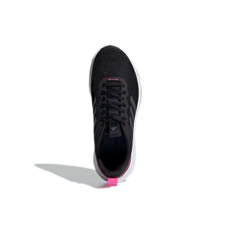 adidas Fluidstreet Black Screaming Pink Женские кроссовки Core-Черный Железо-Металлик H04605
