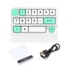 3 Modes Mini Wireless Keyboard with RGB Backlit Macro Programmable 15 Key Hot-swap DIY One Handed Gaming Mechanical Keypad PC Accessories