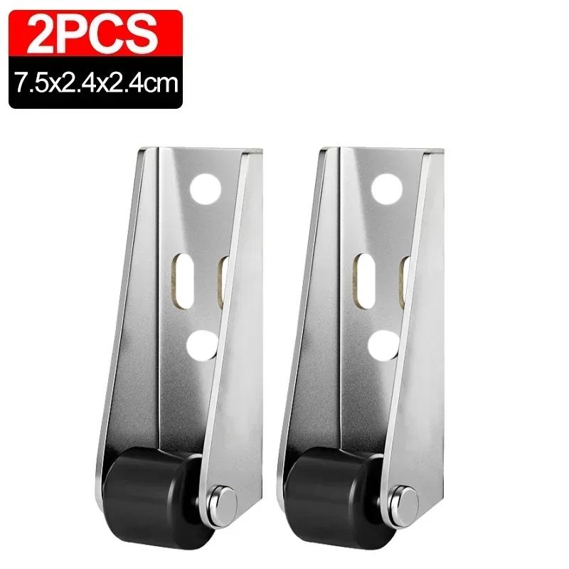 4/1 шт. вертикальный направляющий ролик для раздвижной двери, легкое колесо для раздвижной двери, бесшумный направляющий ролик с боковым креплением