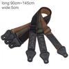 Adjustable Pure Cotton Guitar Strap for Acoustic Electric Bass Guitar with Plectrums Pockets