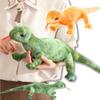 100cm Simulation Giant Colorful Long Lizard Plush Doll Orange Green Brown Lying Reptile Plush Toy Home Decoration Gift for Boys