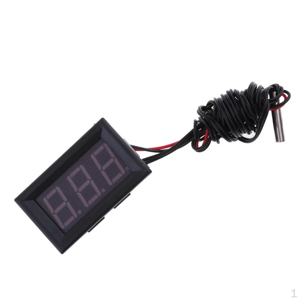 1 Piece LCD Digital Measurement Accuracy: 0.1 ℃ Operating Temperature: -40 ~ 65
