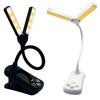Charging Light Three-Button Touch Clip Book Lamp Rechargeable Adjust Brightness 14 LED for Travel Bedroom Reading